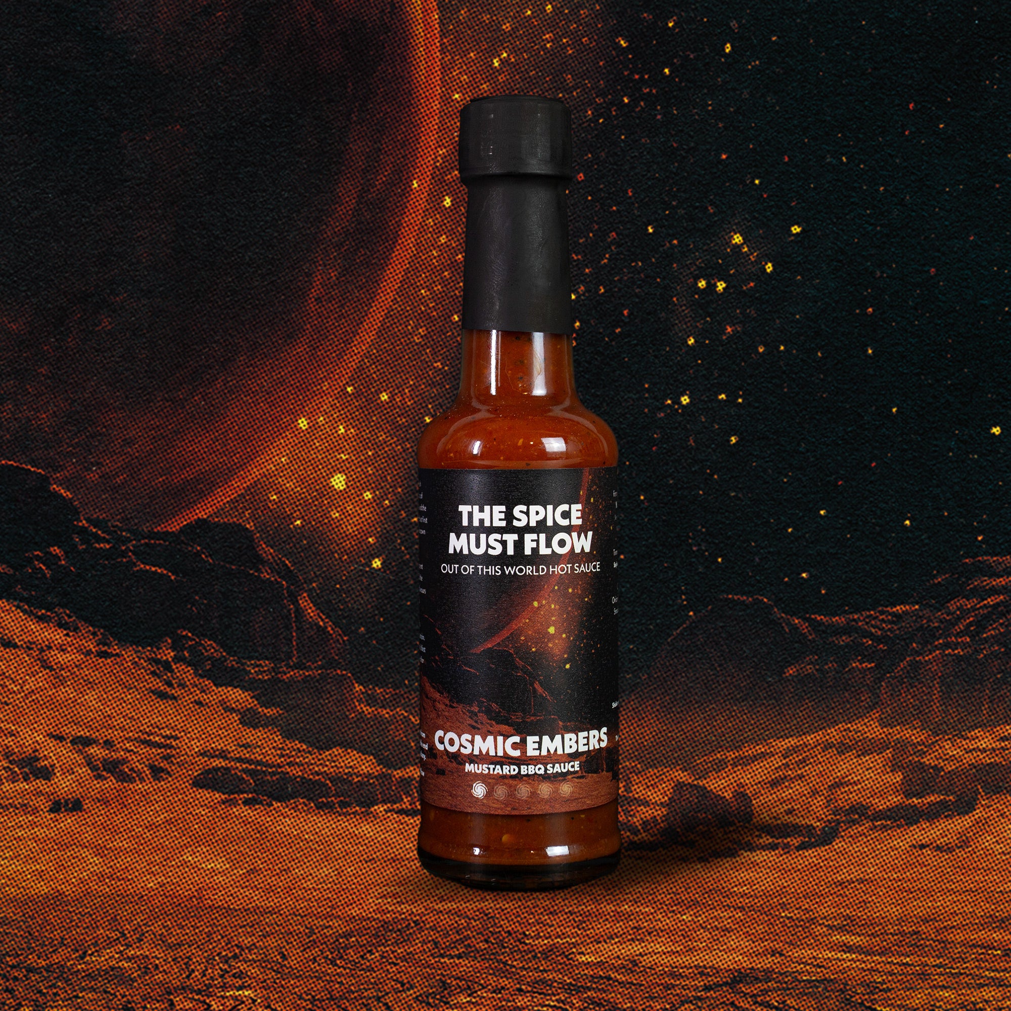 Cosmic Embers | Mustard BBQ Hot Sauce
